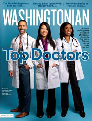 Top Doctor 2024 by Washingtonian